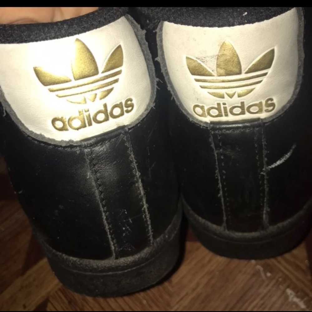 Adidas high top shoes black and white - Picture 3 of 3